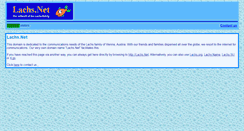 Desktop Screenshot of lachs.net