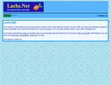 Tablet Screenshot of lachs.net